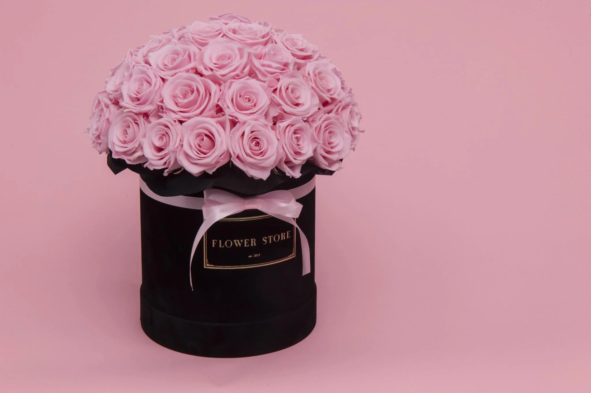 Flowerbox Wieczne Różowe Róże „Velvet Blush” - Image 5